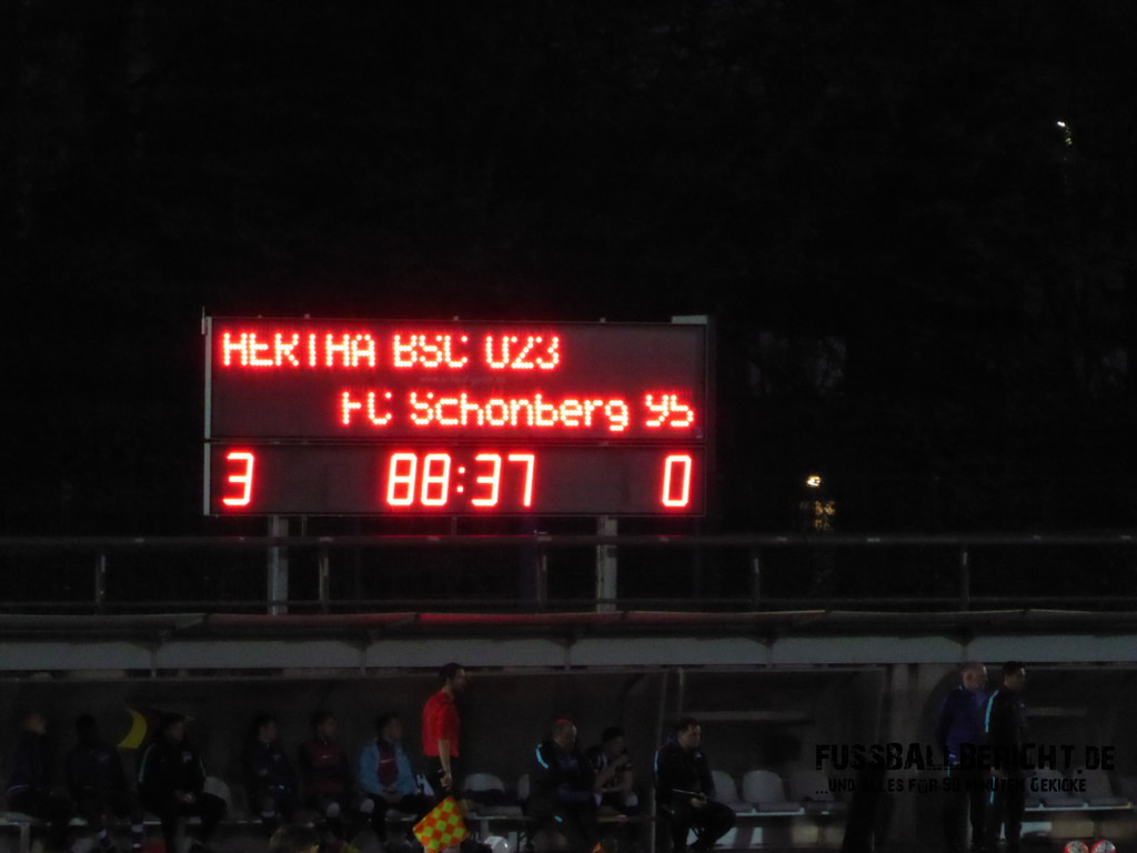 Hertha BSC U23 – FC Schönberg 95 3:0, Do. 21.04.16