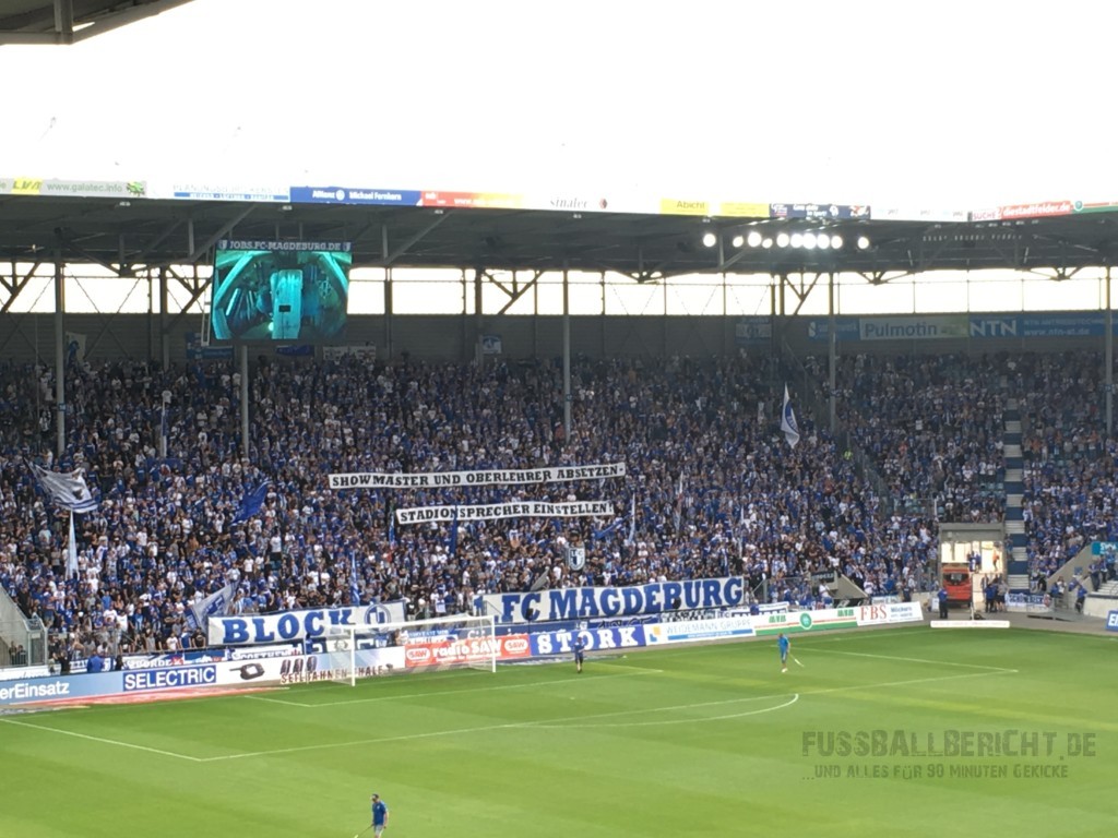 1. FC Magdeburg – SV Waldhof Mannheim 1:1, Mi. 31.07.19